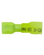 SLIDE FEM CRIMP/SHRINK 12-10GA 1/4Inch 25PK