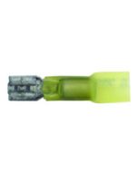 SLIDE FEM SOLDER/SHRINK 12-10GA 1/4Inch 500PK