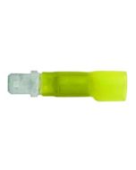 SLIDE MALE SOLDER/SHRINK 12-10GA 1/4Inch 500PK