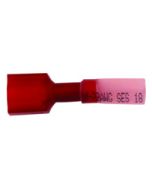 SLIDE MALE CRIMP/SHRINK 22-18GA 1/4Inch 25PK