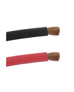 CABLE BATTERY PVC 1/0GA RED BULK SPOOL 500FT