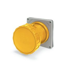 RECEPTACLE 2P-E IP67 100A 4h 100-130V