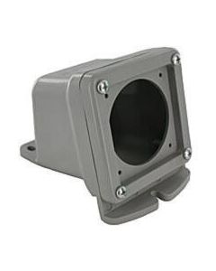 FITS 16/20/30/32A RECEPTACLES, 1HUB, W/GROUNDING PLATE, 30 CUBIC INCH CAPACITY