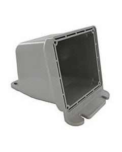 FITS 100/125A RECEPTACLES & INLETS, 1 1/2 HUB, W/GROUNDING PLATE, 120 CUBIC INC