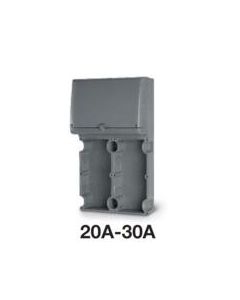 MODULAR BASES 20-30A TWO SOCKET C/W CONSUMER UNIT