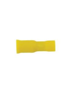 KSPEC FEM BULLET 12-10GA .156 PVC YEL 100PK