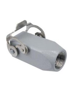 HOOD - 3 or 4P+Ground    SINGLE LEVER  CABLE COUPLER  METAL TYPE  GRAY  CABLE GLAND PG 11