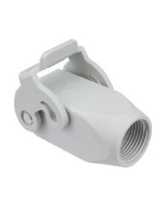 HOOD - 3 or 4P+Ground    SINGLE LEVER  CABLE COUPLER  INSULATING TYPE  WHITE  CABLE GLAND PG 11