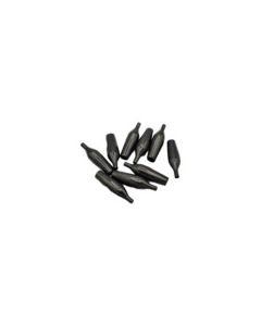 BATT ALLIGATOR CLIP VINYL BOOTS ONLY BLACK 10PK