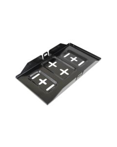 Vinyl Coated Steel Battery Tray 13" (For Group 27 & Other Battery Sizes)