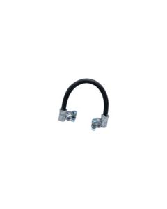 Pre-Assembled 2/0GA Jumper Cable - Offset Elbow (12" Long)