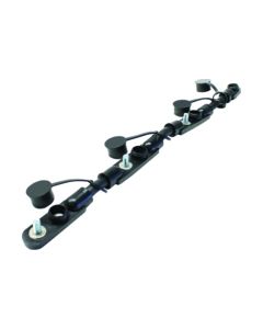 BATT CBL 2/0GA CONNECT+PROTECT 4-BATT 21" BLACK