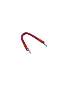 BATT CBL 2/0 TOP STD SMTH POS 17" RED