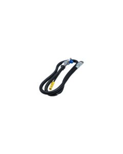 Pre-Assembled Side Terminal Battery Cable, 4GA With 12GA Lead - 30" Black