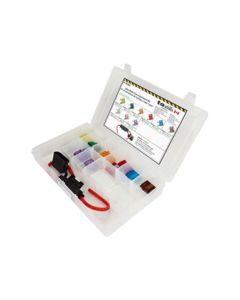 13PC Maxi Blade Fuse Assortment Kit - (Mini Flip Kit Series)