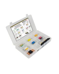 12PC Bolt-On Fuse (High-Amp) Assortment Kit - (Mini Flip Kit Series)