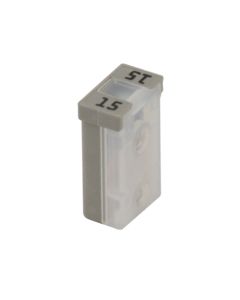 FUSE FEMALE LINK 'M'-TYPE 15A GREY NON-SLOTTED