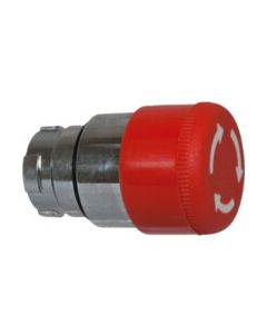 Mushroom Hd Twist Rel Acttr, red 30mm