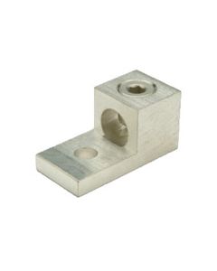 ALUM MECH LUG 2-600 1CON 1HOLE