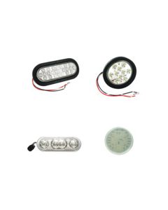 LED LMP SLD CLR BACKUP OVAL [10-DIODES] - SURFACE MOUNT