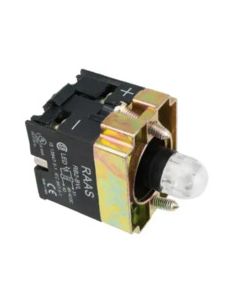 Pilot Light Body - Integral Circuit and Cluster Led Blue - 110V AC/DC