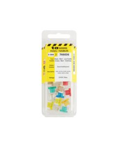 FUSE ASSORTMENT MINI LOW-PROFILE 14PCS