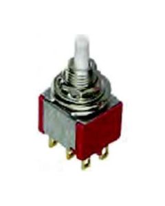 Switch Push Button On (On) Dpdt Plunger 1A 125Vac