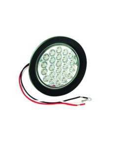 LED LMP SLD BACK-UP WHT [24-DIODE] 4" W/GR&PIGT KIT