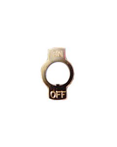 SWITCH TOG ACC- FACE-PLATE ON/OFF-25PK