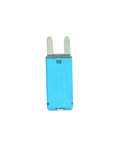 CIRCUIT BREAKER MANUAL RESET MINI BLADE 15A BLUE