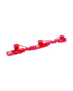BATT CBL 2/0GA CONNECT+PROTECT 3-BATT 14" RED