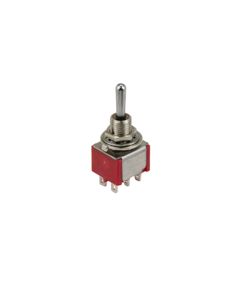 Switch Toggle On Off On Dpdt Bat 5A 125V