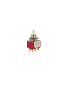 Switch Push Button On (On) Spdt White Plunger 1A