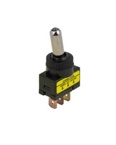 Switch Toggle On Off SPST 20A Blue 12Vdc LED