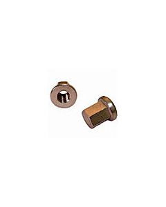 NUT SS HOLD DOWN CLOSED CAP 3/8Inch10PK