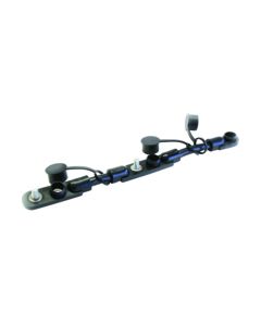 BATT CBL 2/0GA CONNECT+PROTECT 3-BATT 14" BLACK