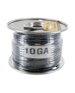 WIRE TEW 10GA BLACK 30M 98FT