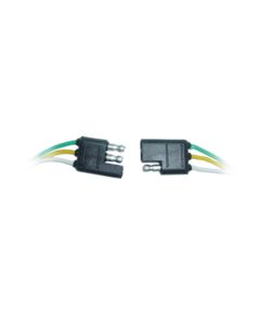 MOLDED CONN ASSY 3-PL 16GA 24Inch FLAT-TYPE