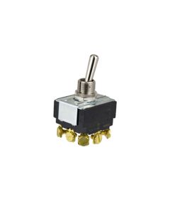 Switch Toggle On Off On 3Pdt Bat Toggle Screw 17A