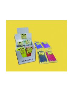CABLE TIE  COLOUR ASSORTMENT 10 X 100PKS