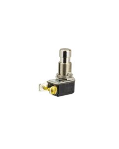Switch Push Button On Off Spst Metal Plunger 6A