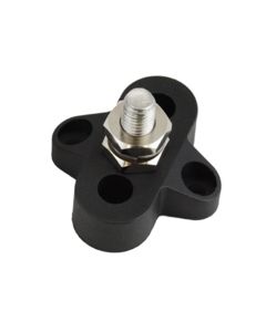 BATT POWER DISTRIBUTION POST SINGLE BLACK 5/16