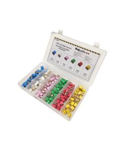 150PC Cartridge (Low-Profile) Fuse Assortment Kit - (Mini Flip Kit Series)