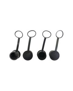 Connect+Protect Stud Caps, Black 4PCS/PK