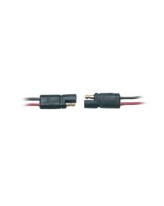 MOLDED CONN ASSY 2-PL 16GA 44Inch FLAT-TYPE 25PK