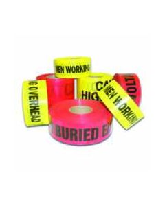 CAUTION Buried Fiber Optic Line Below 6Inchx1000FT ORANGE