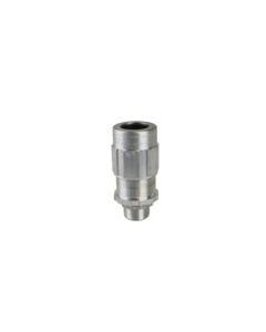 1" NPT - Spring Ground Teck Connector - 1.05" to 1.36" Cable OD