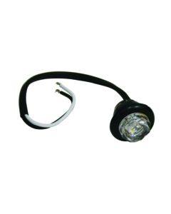 LED ROUND COMPACT MRK LAMP CLEAR