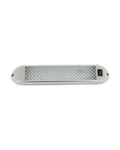 LED LMP DOME 8-1/4Inch X 1-5/8Inch 60-DIODES WITH SWITCH