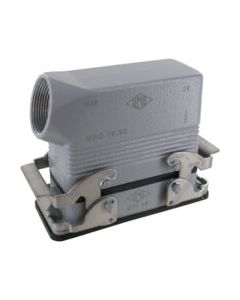 16P INSERTS - SIDE ENTRY HOOD  DOUBLE LEVER PANEL MOUNTING BASE  M32